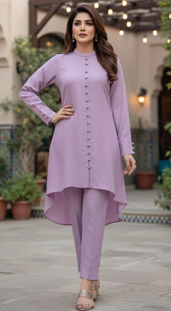 Western Top With Same Bell Bottom Plazo