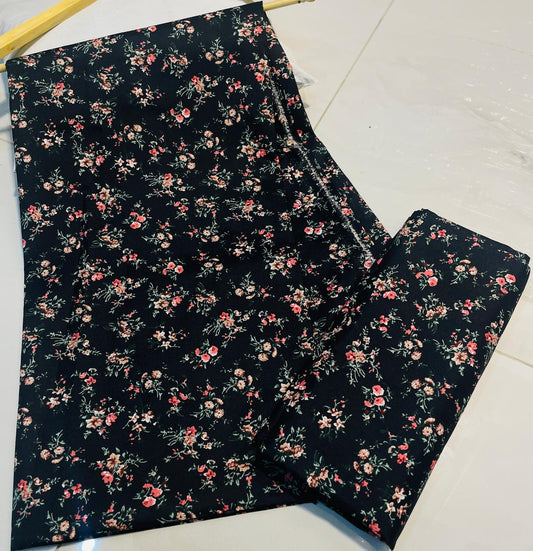 Summer Unstitched Cotton Suit – Digital Print Aroma Cotton – 4.5 Meter – Premium Quality