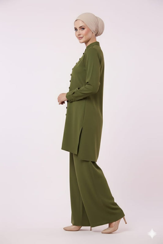 Western Top With Same Bell Bottom Plazo