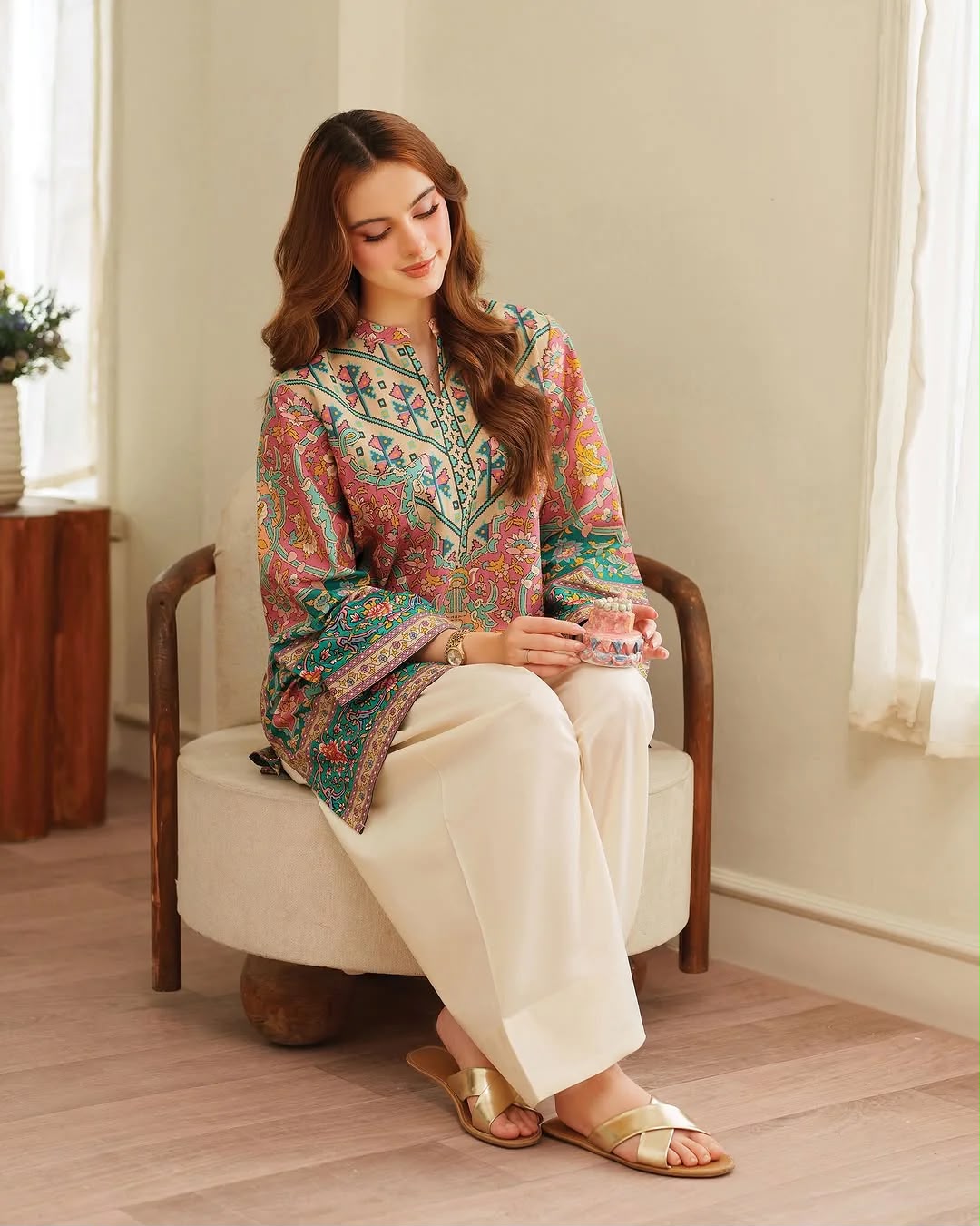 MAHEEN Digital Print 2-PIECE
