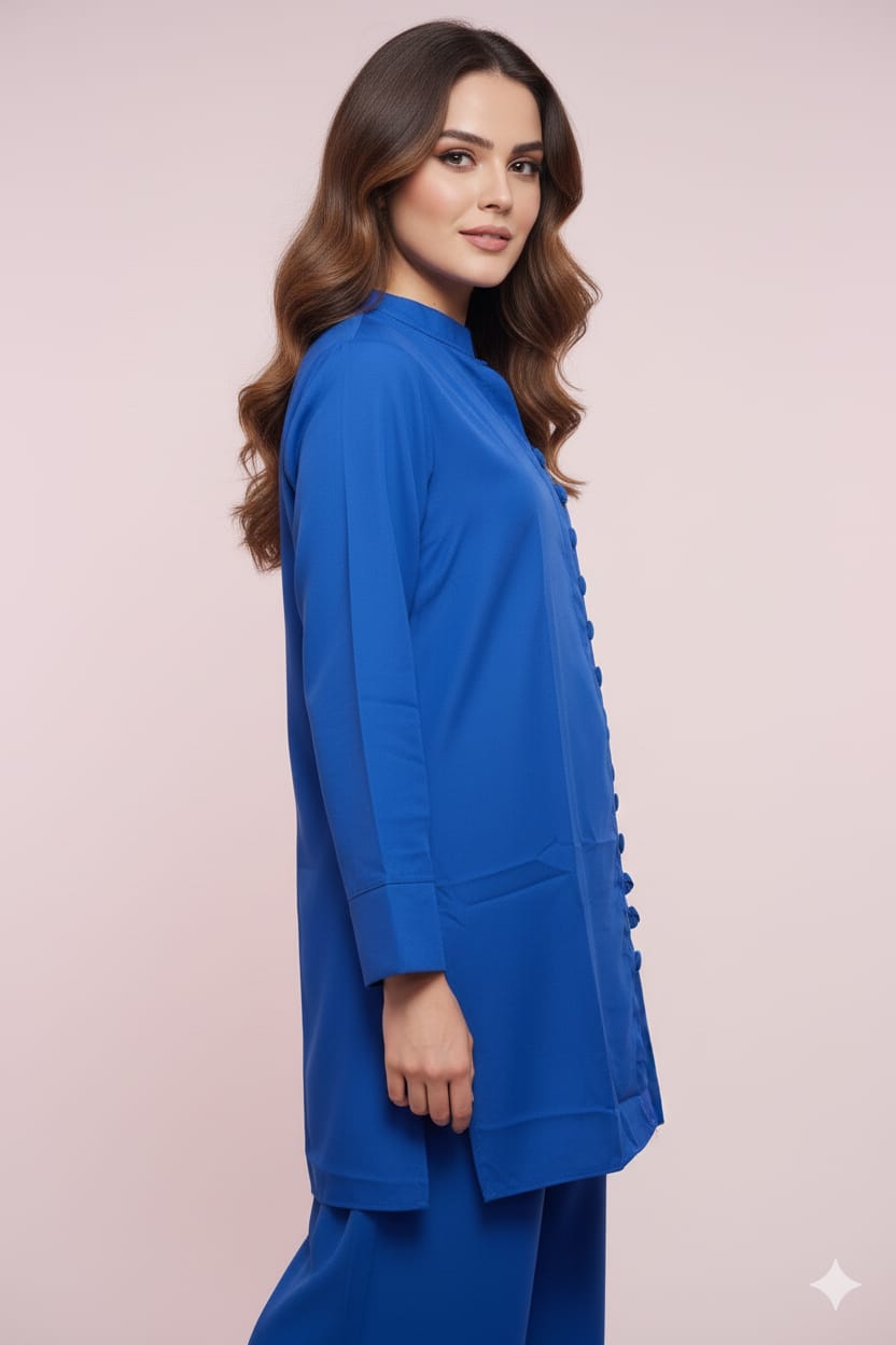 Western Top With Same Bell Bottom Plazo