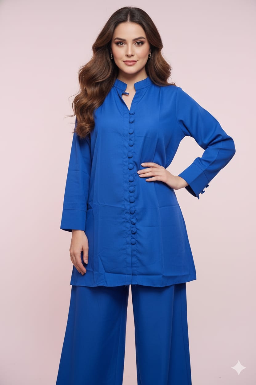 Western Top With Same Bell Bottom Plazo