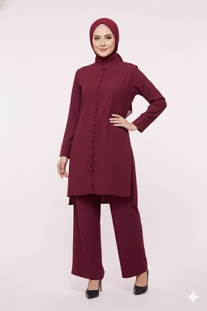 Western Top With Same Bell Bottom Plazo