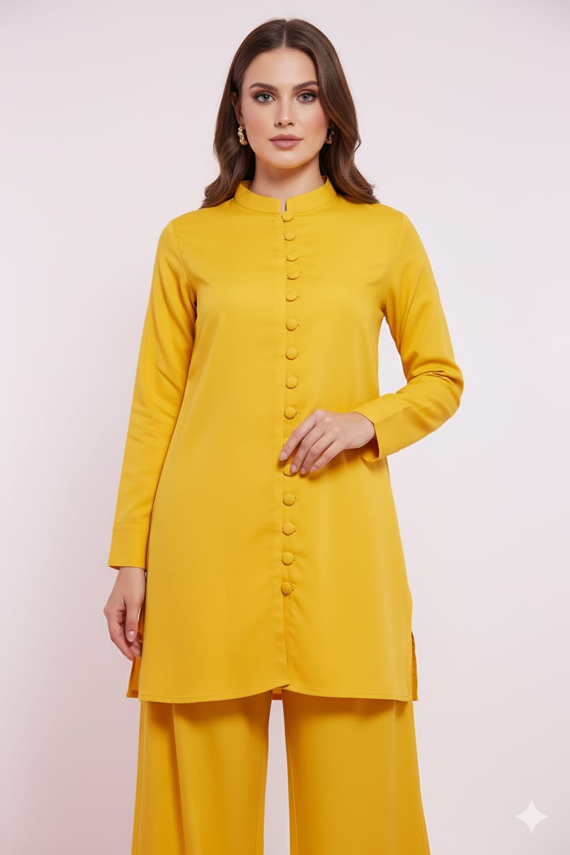 Western Top With Same Bell Bottom Plazo