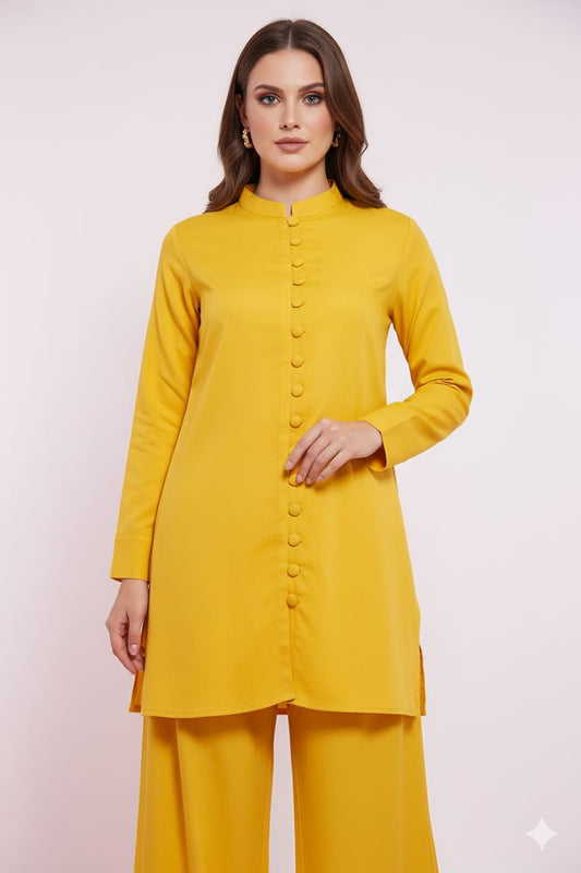 Western Top With Same Bell Bottom Plazo