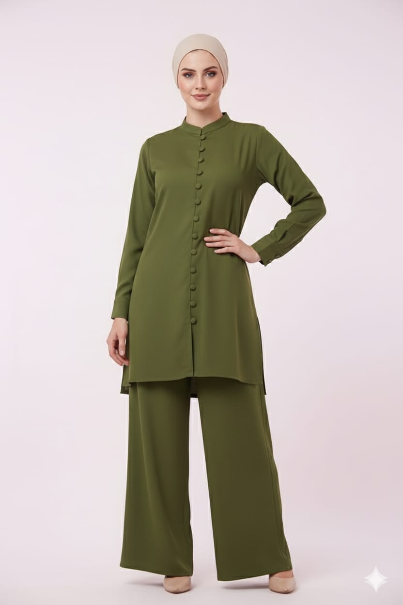 Western Top With Same Bell Bottom Plazo