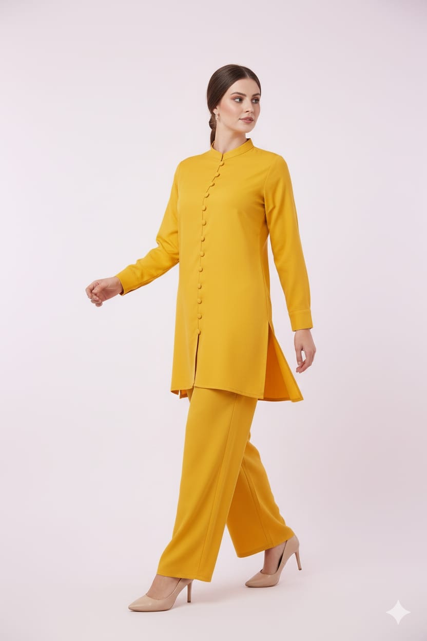 Western Top With Same Bell Bottom Plazo