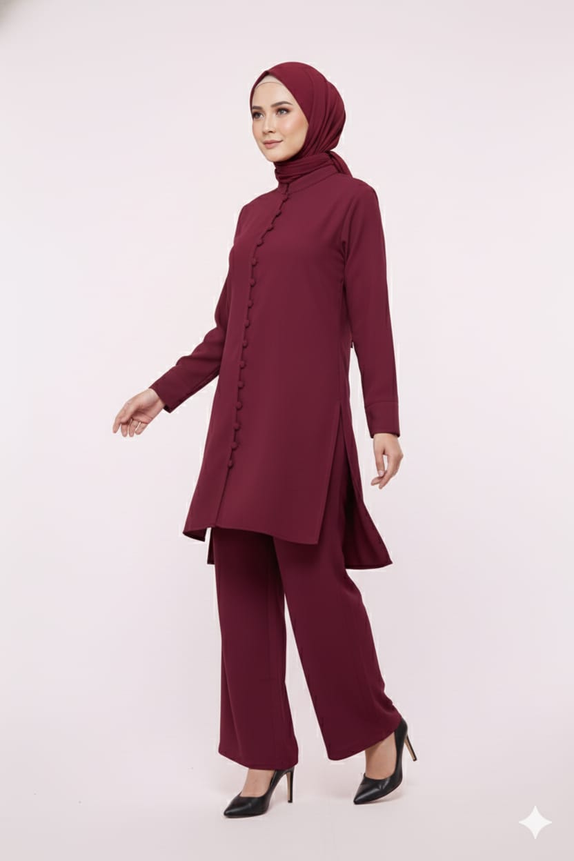 Western Top With Same Bell Bottom Plazo